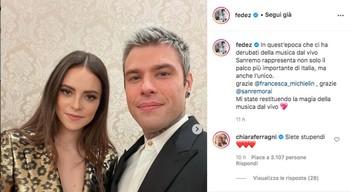 Sanremo 2021, Fedez e Michielin: trapela la canzone ma non saranno esclusi